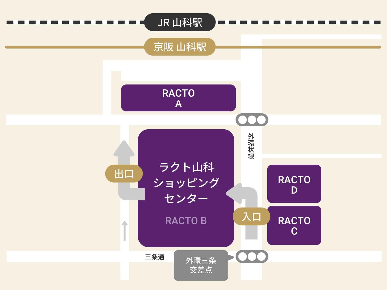 パーキングのご案内MAP