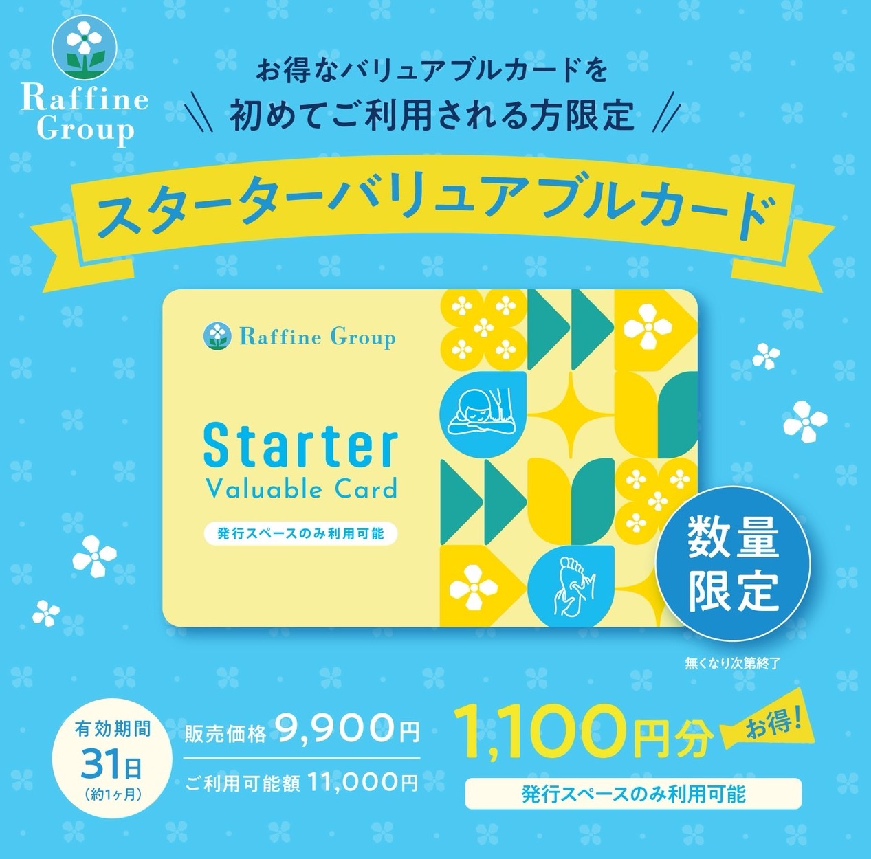 スターターバリュアブルカード✨